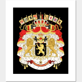 Coat of arms of Belgium Posters and Art